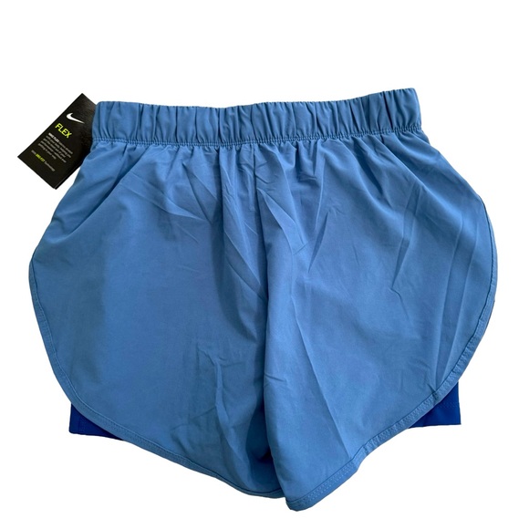 Nike Women’s Dri-Fit Shorts Size Small Blue in Color New with Tags - Picture 2 of 7